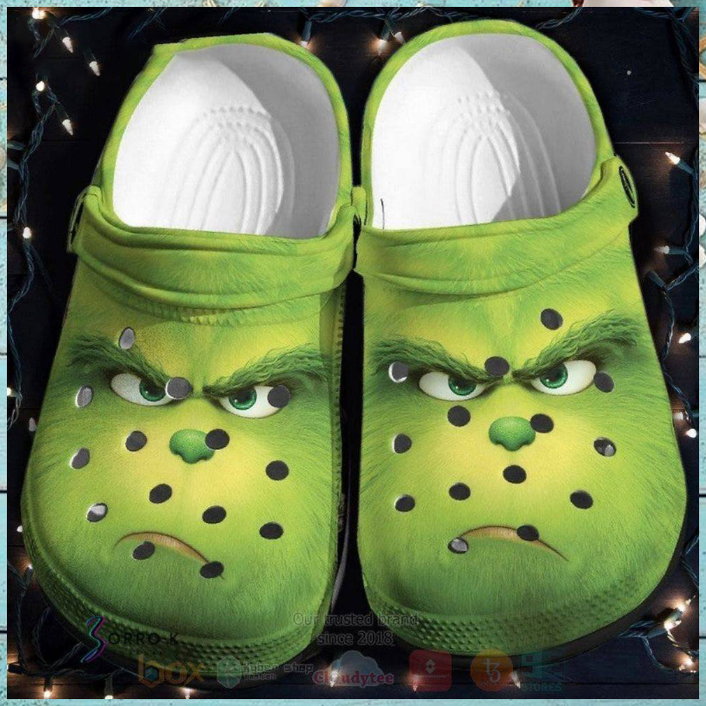 The Grinch Crocs Clog Shoes The Grinch Crocs Clog Shoes