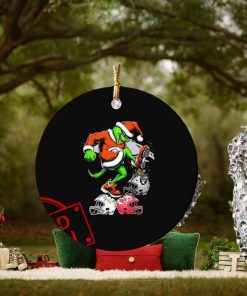 The Grinch Denver Broncos Stomp On NFL Teams Christmas Ornament