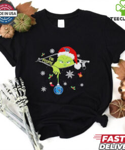 The Grinch Ew People holding Tennessee Titans Christmas ornament shirt