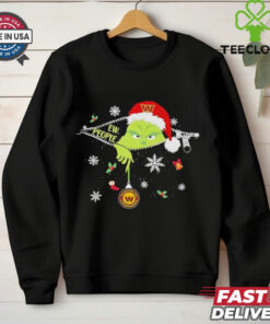 The Grinch Ew People holding Washington Commanders Christmas ornament shirt