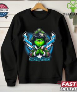 The Grinch Fight For The Sky Merry Christmas Shirt with holiday-themed design.