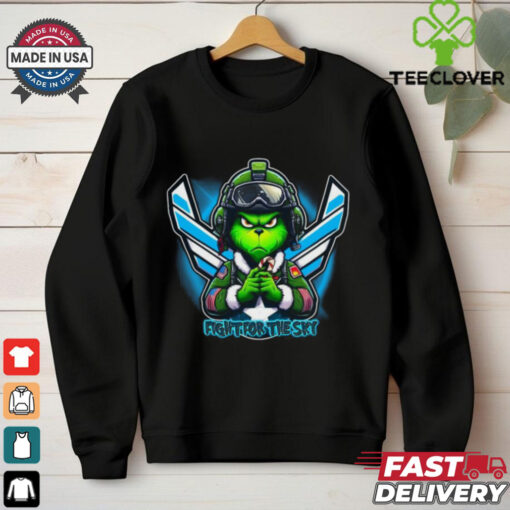 The Grinch Fight For The Sky Merry Christmas Shirt