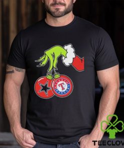 The Grinch Hand Hold Dallas Cowboys And Texas Rangers T Shirt 1 The Grinch Hand Hold Dallas Cowboys And Texas Rangers T Shirt