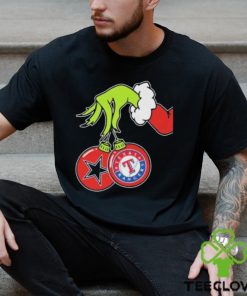 The Grinch Hand Hold Dallas Cowboys And Texas Rangers T Shirt 2 The Grinch Hand Hold Dallas Cowboys And Texas Rangers T Shirt