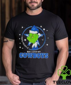 The Grinch Hate People But I Love My Dallas Cowboys Nfl 2023 Shirt
