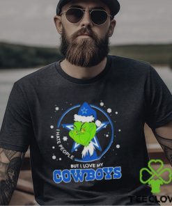 The Grinch Hate People But I Love My Dallas Cowboys Nfl 2023 Shirt