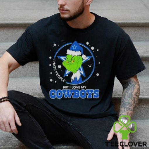 The Grinch Hate People But I Love My Dallas Cowboys Nfl 2023 Shirt