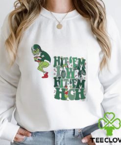 The Grinch Hit Em Low Hit Em High Philadelphia Eagles Christmas Shirt