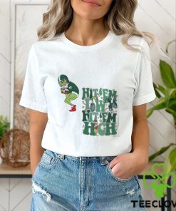 The Grinch Hit Em Low Hit Em High Philadelphia Eagles Christmas Shirt