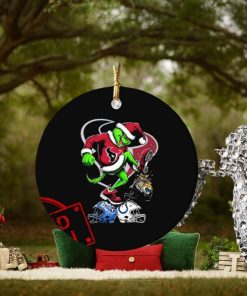 The Grinch Houston Texans Stomp On NFL Teams Christmas Ornament