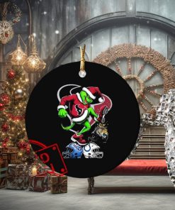 The Grinch Houston Texans Stomp On NFL Teams Christmas Ornament