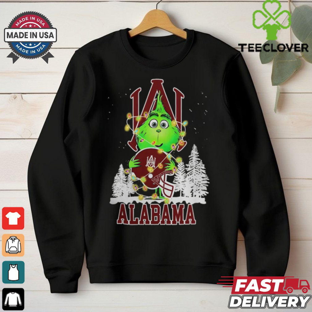 The Grinch Hug Alabama A_M Helmet Christmas Shirt The Grinch Hug Alabama A_M Helmet Christmas Shirt