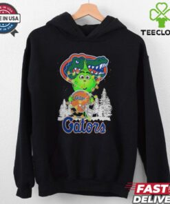 The Grinch Hug Florida Gators Helmet Christmas Shirt