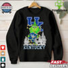 The Grinch Hug Louisville Cardinals Helmet Christmas Shirt