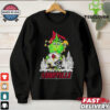 The Grinch Hug LSU Tigers Helmet Christmas Shirt