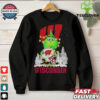 The Grinch Hug Oklahoma Sooners Helmet Christmas Shirt