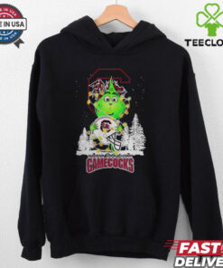 The Grinch Hug South Carolina Helmet Christmas Shirt