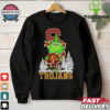 The Grinch Hug USC Upstate Helmet Christmas Shirt