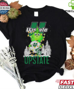 The Grinch Hug USC Upstate Helmet Christmas Shirt