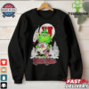 The Grinch Hug Virginia Cavaliers Helmet Christmas Shirt