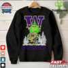 The Grinch Hug Virginia Cavaliers Helmet Christmas Shirt