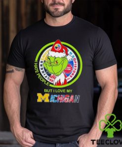 The Grinch I Hate People But I Love My Michigan Sports Teams Logo Tee Shirt 2 The Grinch I Hate People But I Love My Michigan Sports Teams Logo Tee Shirt