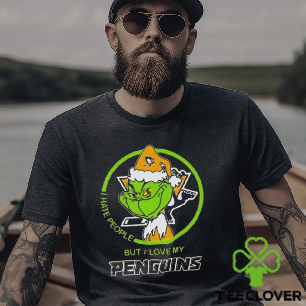 The Grinch I Hate People But I Love My Pittsburgh Penguins Logo T Shirt The Grinch I Hate People But I Love My Pittsburgh Penguins Logo T Shirt