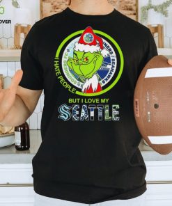 The Grinch I Hate People But I Love My Seattle Sports Teams Shirt