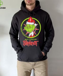 The Grinch I Hate People But I Love My Slipknot Shirt