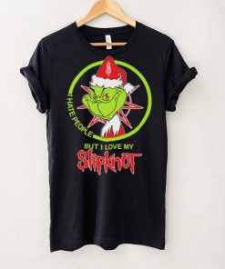 The Grinch I Hate People But I Love My Slipknot Shirt