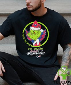 The Grinch I Hate People But I Love My Washington Capitals Shirt