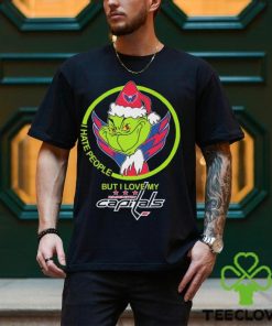 The Grinch I Hate People But I Love My Washington Capitals Shirt