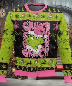 The Grinch In My Pink Christmas Era Ugly Christmas Sweater