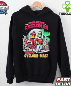 The Grinch Iowa State Cyclones Merry Cyclone Mas Christmas Go Cyclones Mascot T shirts