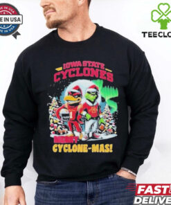 The Grinch Iowa State Cyclones Merry Cyclone Mas Christmas Go Cyclones Mascot T shirts