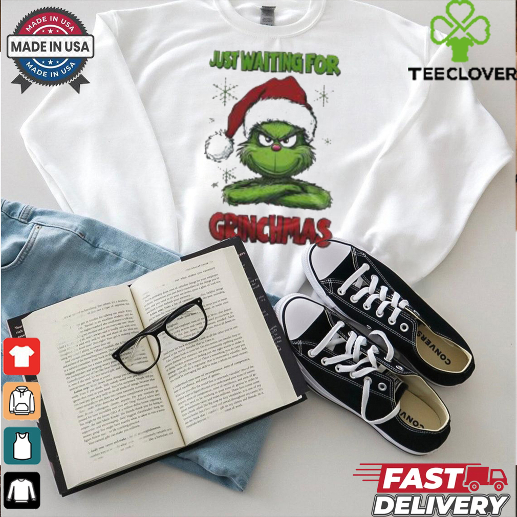 The Grinch Just Waiting For Grinchmas 2024 Shirt The Grinch Just Waiting For Grinchmas 2024 Shirt
