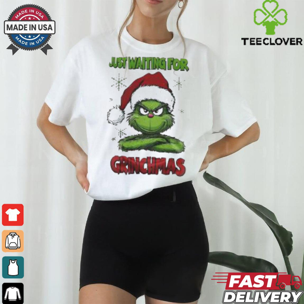 The Grinch Just Waiting For Grinchmas 2024 Shirt The Grinch Just Waiting For Grinchmas 2024 Shirt