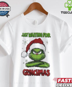 The Grinch Just Waiting For Grinchmas 2024 Shirt
