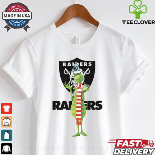 The Grinch Las Vegas Raiders Graphic T Shirt