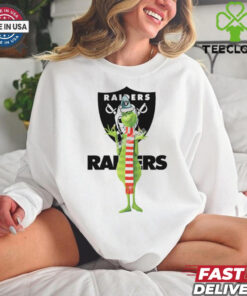 The Grinch Las Vegas Raiders Graphic T Shirt