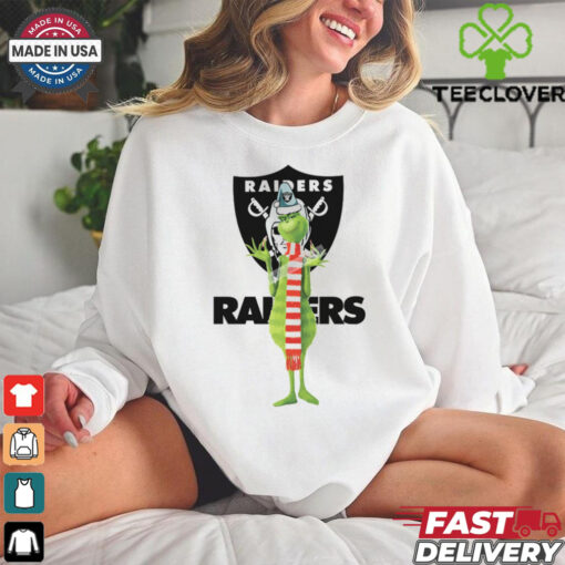 The Grinch Las Vegas Raiders Graphic T Shirt