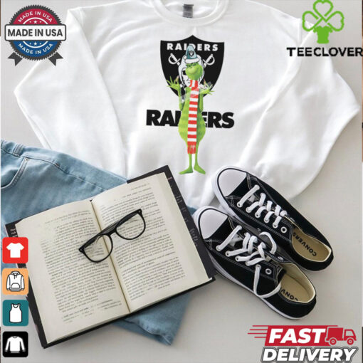 The Grinch Las Vegas Raiders Graphic T Shirt