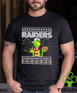 The Grinch Las Vegas Raiders shirt topaz enhance shirt