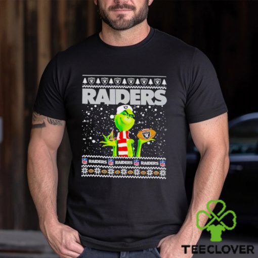 The Grinch Las Vegas Raiders shirt topaz enhance shirt