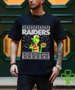The Grinch Las Vegas Raiders shirt topaz enhance shirt