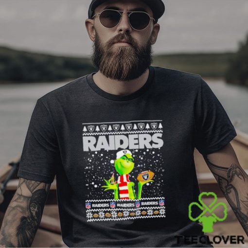 The Grinch Las Vegas Raiders shirt topaz enhance shirt