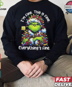 The Grinch Light I’m Fine This Is Fine Everything’s Fine Shirt