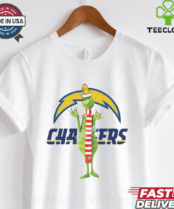 The Grinch Los Angeles Chargers Graphic T Shirt