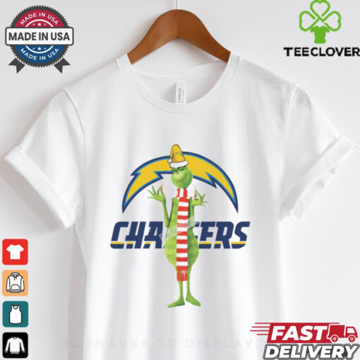 The Grinch Los Angeles Chargers Graphic T Shirt