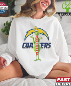 The Grinch Los Angeles Chargers Graphic T Shirt
